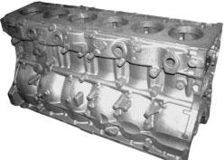 Commercial vehicle cylinder block